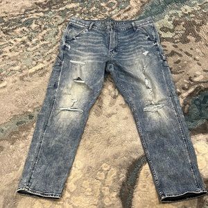 American eagle men’s jeans 36x30 slim. Nice fitting.